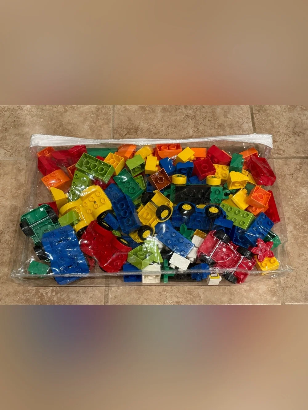 Duplo compatible Lakeshore Learning Jumbo Building Bricks Starter Set 121 pieces